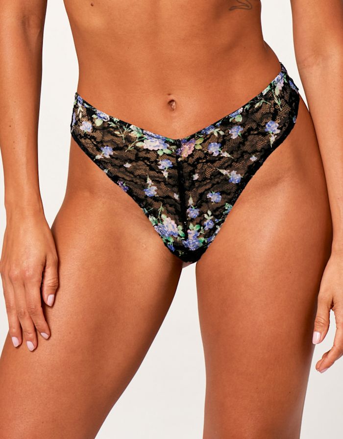 Amelia Floral Thong