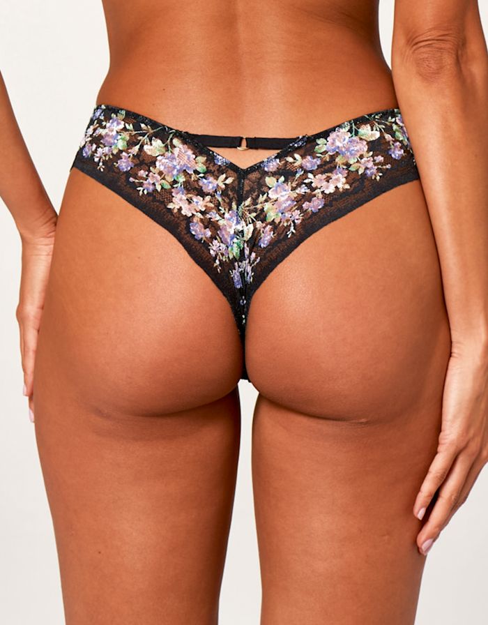 Amelia Floral Thong
